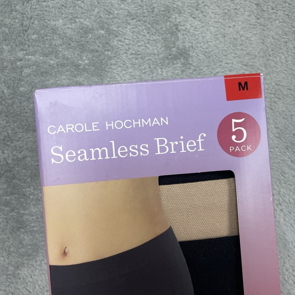 Carole Hochman Women's M Seamless Brief Multicolor e0085 - Picture 2 of 5